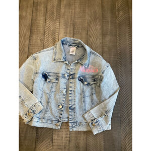 Disney Princess Little Mermaid Ariel Jean Jacket – Girls/Juniors Size M